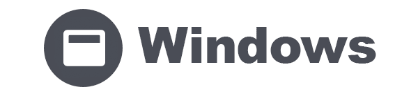Title "Windows" with an icon