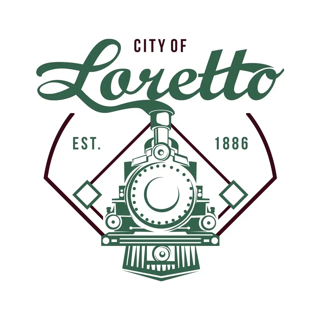 City of Loretto, MN Logo - Patriot Homes Service Area