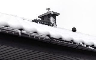 roof leak during winter